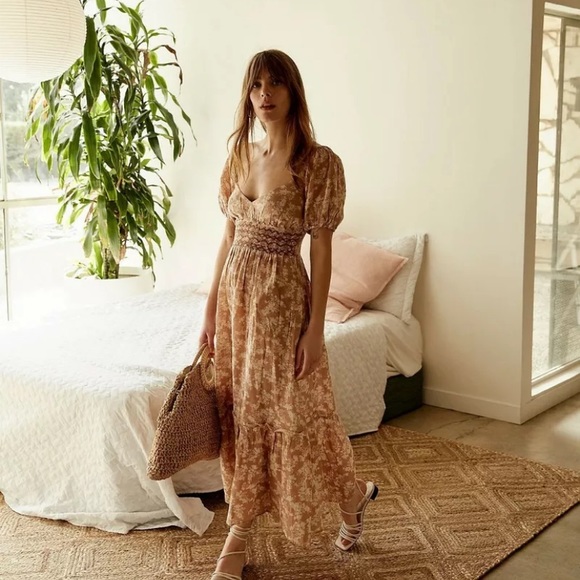 Free People Ellie Printed Maxi Dress - Picture 2 of 8